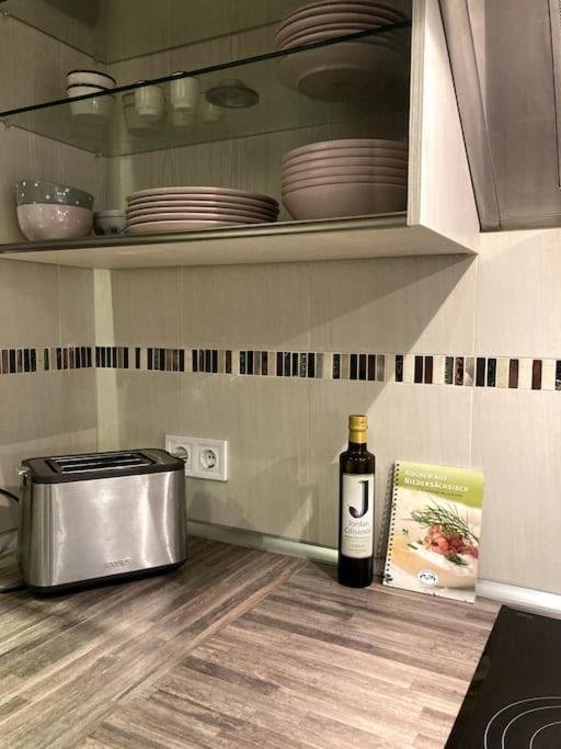 Grosse Wohnkueche, Terrasse, Schlafzimmer Am Steinhuder Meer, Wlan, Parkplatz, Fussbodenheizung, 70Qm Вуншторф Екстер'єр фото